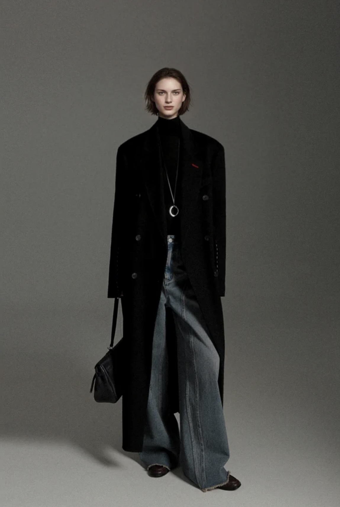 Reversible Cashmere Jacket Classic Long Blazer Coat