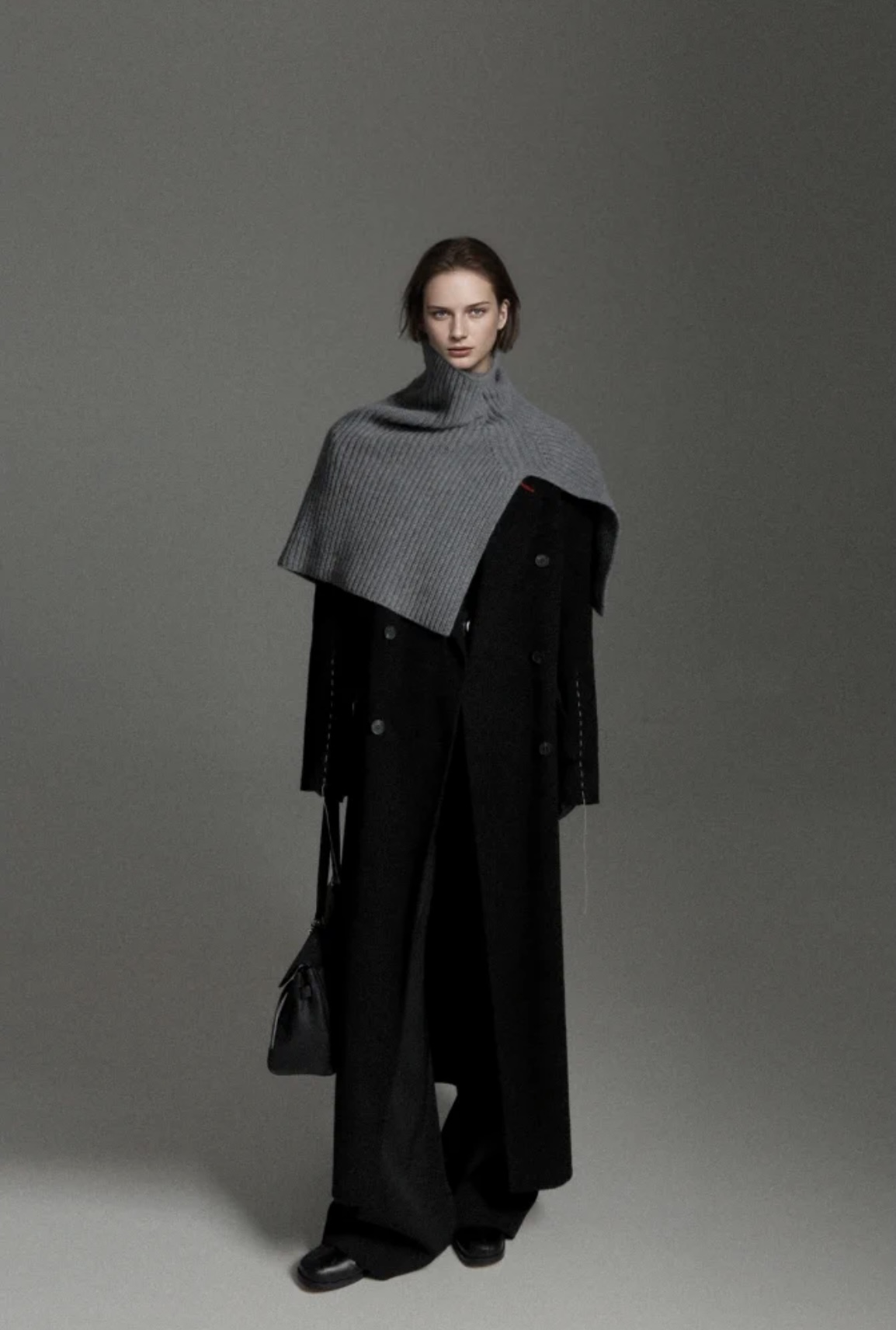 Reversible Cashmere Jacket Classic Long Blazer Coat